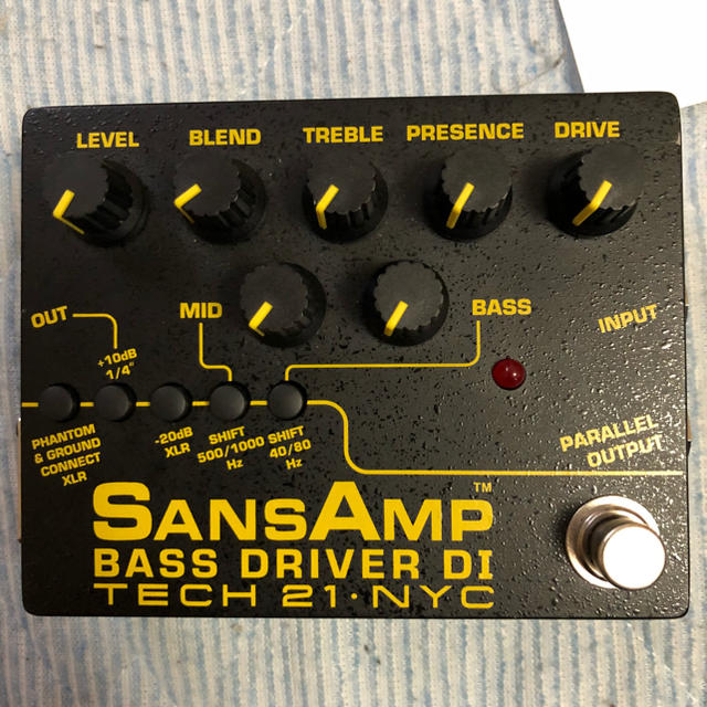 SansAmp bass driver DI TECH 21 楽器のベース(ベースエフェクター)の商品写真