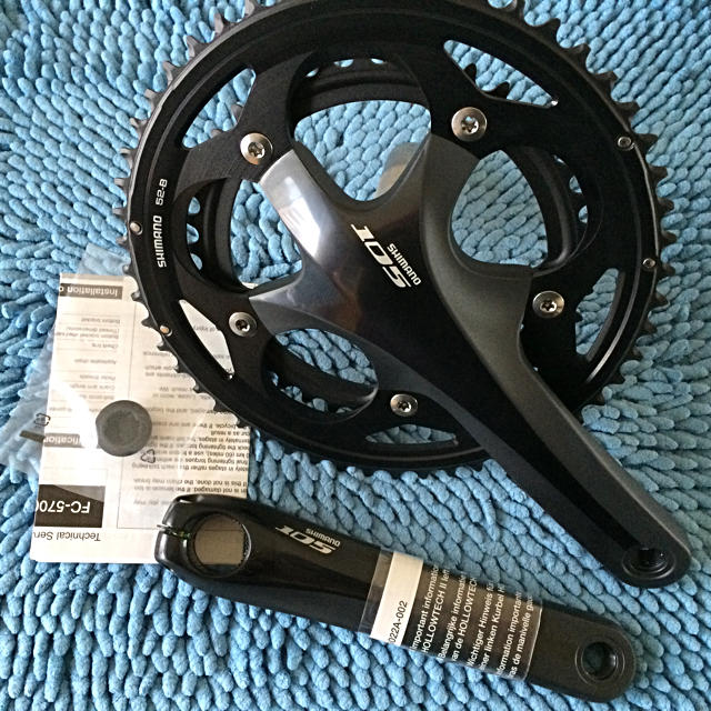 SHIMANO(シマノ)の新品 シマノ105 FC-5700 正規品 スポーツ/アウトドアの自転車(パーツ)の商品写真