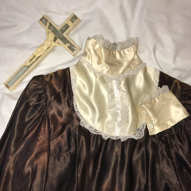 Vintage satin dress onepiece 1