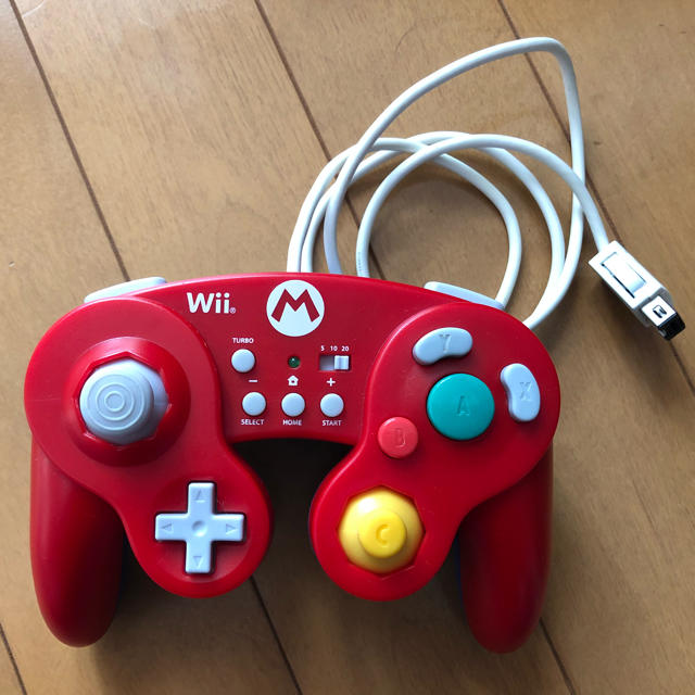 Wiiu ホリ クラシックコントローラー Super Marioカラー ホリコンの通販 By い S Shop ラクマ