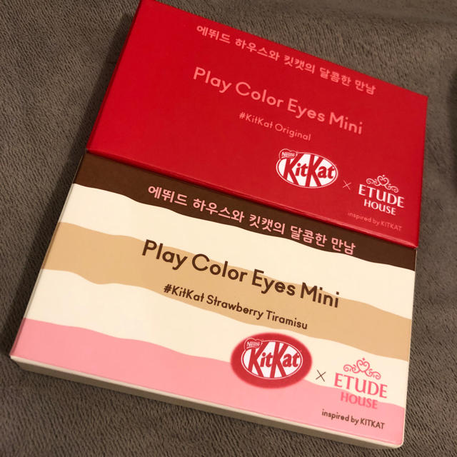 ETUDE HOUSE(エチュードハウス)のエチュードハウス キットカットコラボ新品アイシャドウ コスメ/美容のベースメイク/化粧品(アイシャドウ)の商品写真