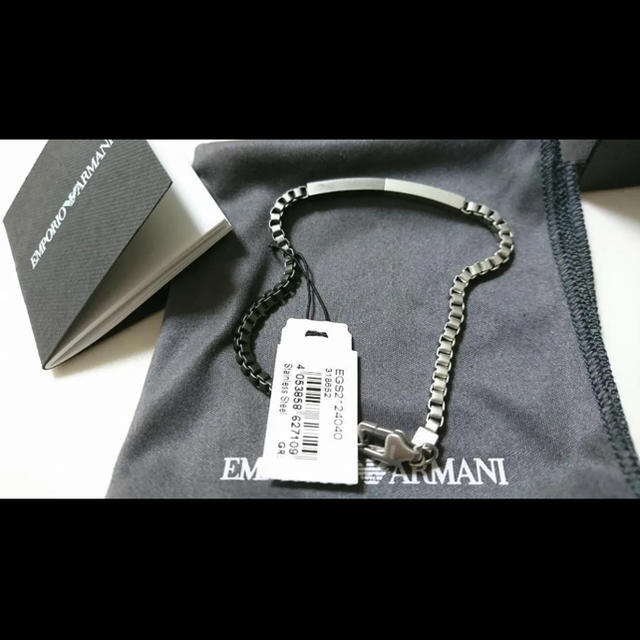 Emporio Armani(エンポリオアルマーニ)のひっくん様専用 メンズのアクセサリー(ブレスレット)の商品写真