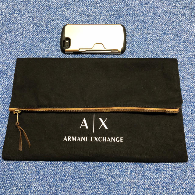 ARMANI EXCHANGE(アルマーニエクスチェンジ)のセカンドバッグ（A/X） メンズのバッグ(セカンドバッグ/クラッチバッグ)の商品写真