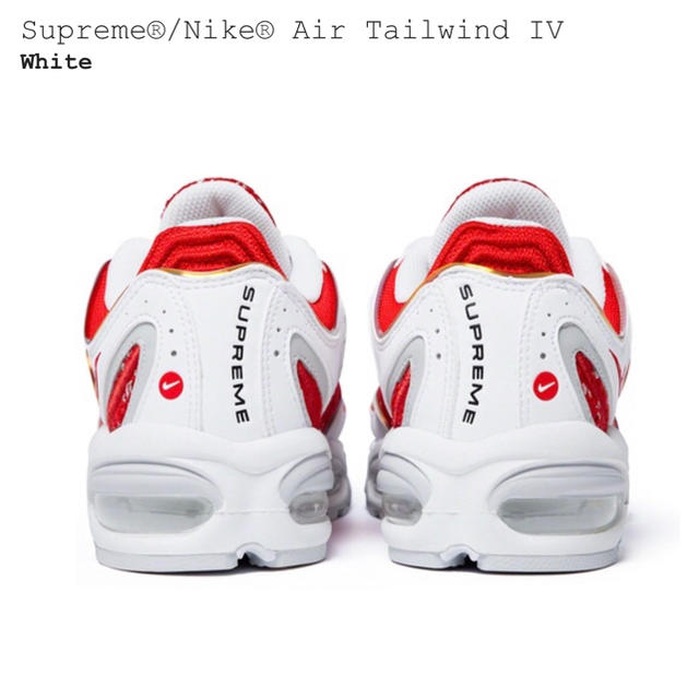 Supreme(シュプリーム)のSupreme Nike Air Tailwind IV 白 26cm メンズの靴/シューズ(スニーカー)の商品写真