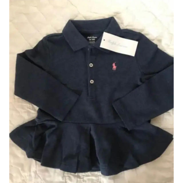 Ralph Lauren(ラルフローレン)の新品 ラルフローレン 女の子 ポロシャツ キッズ/ベビー/マタニティのキッズ服女の子用(90cm~)(Tシャツ/カットソー)の商品写真