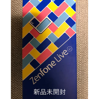 エイスース(ASUS)のZenFone LIVE L1 国内SIMフリー ZA550KL ゴールド(スマートフォン本体)