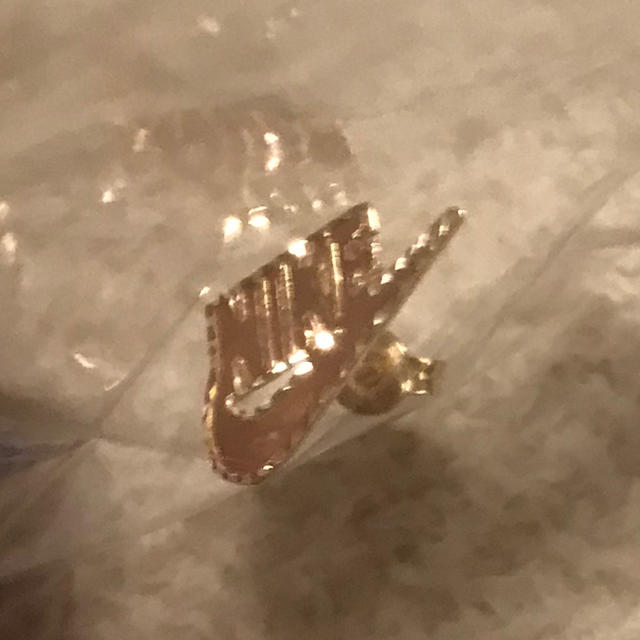 Supreme Nike 14K Gold Earring NEW 2