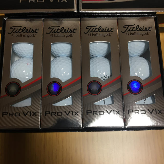 タイトリスト  PRO V1X 3ダース 白色 #1-４