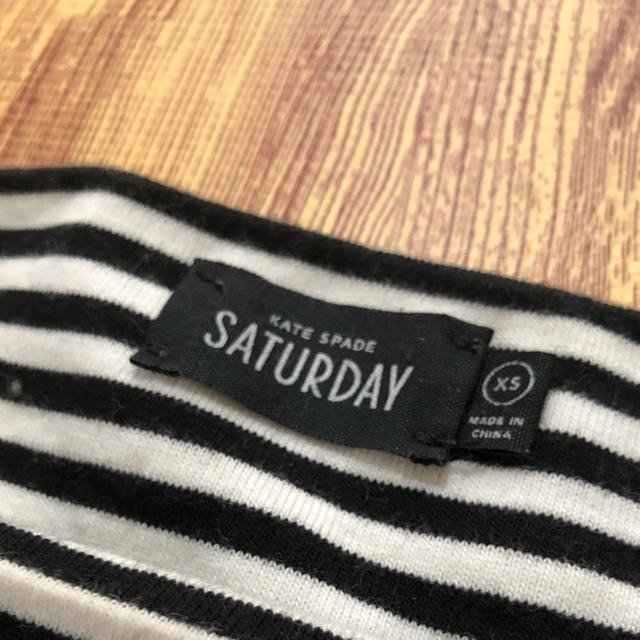 KATE SPADE SATURDAY(ケイトスペードサタデー)のkate spade Saturday ボーダーTシャツ レディースのトップス(Tシャツ(半袖/袖なし))の商品写真