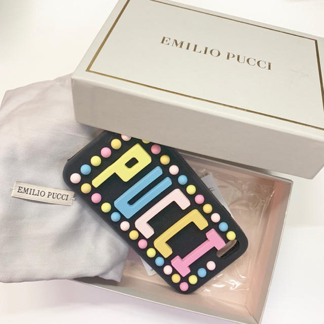 EMILIO PUCCI(エミリオプッチ)のEMILIO PUCCIエミリオ・プッチ iPhoneケース7/8 スマホ/家電/カメラのスマホアクセサリー(iPhoneケース)の商品写真