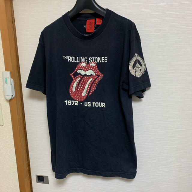 ローリングストーンズ (スワロフスキーTシャツ)A&G | フリマアプリ ラクマ