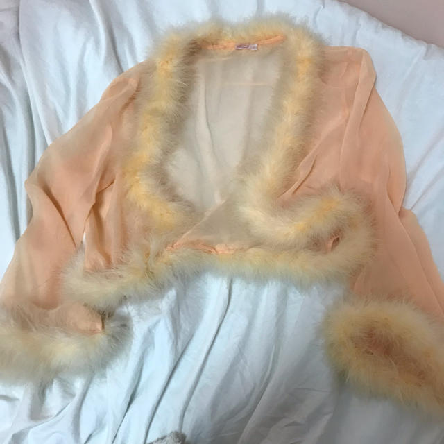 Candy Stripper(キャンディーストリッパー)のVintage sheer fur tops レディースのトップス(シャツ/ブラウス(長袖/七分))の商品写真