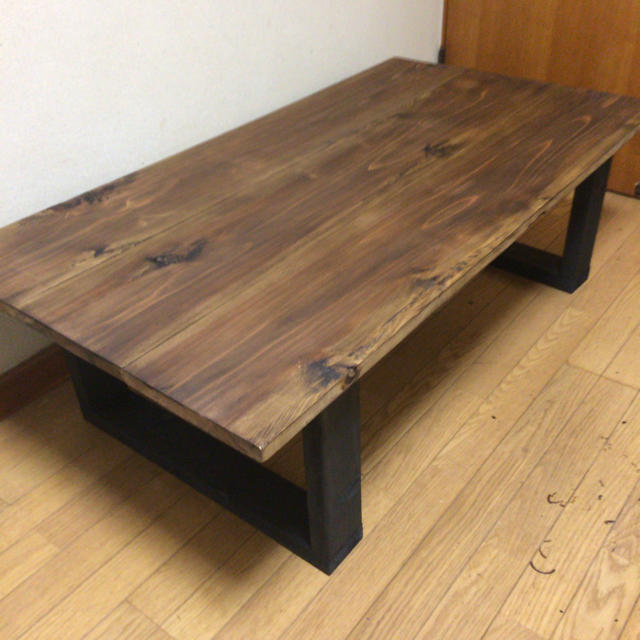 大特価 W130サイズ 天然一枚板テーブル