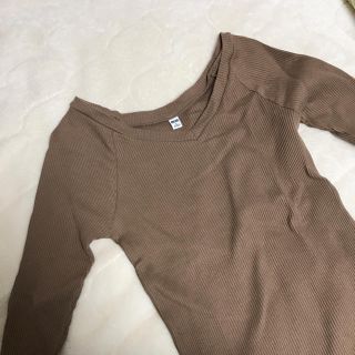 ユニクロ(UNIQLO)のUNIQLO リブロンT(カットソー(長袖/七分))