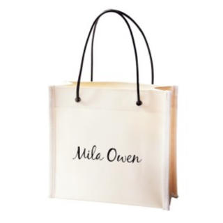 ミラオーウェン(Mila Owen)のJJ 1月号 付録 ミラオーウェン ロゴ入り トートバッグ【Mila owen】(トートバッグ)