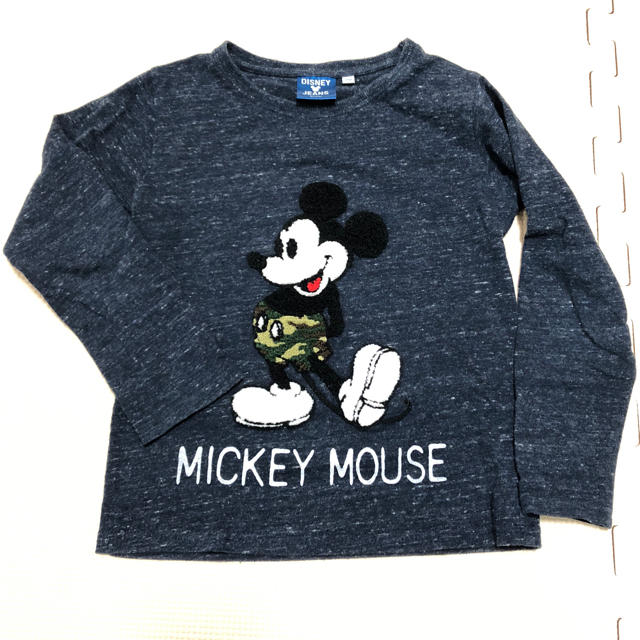 Disney(ディズニー)のミッキー kidsロンT 110cm キッズ/ベビー/マタニティのキッズ服男の子用(90cm~)(Tシャツ/カットソー)の商品写真