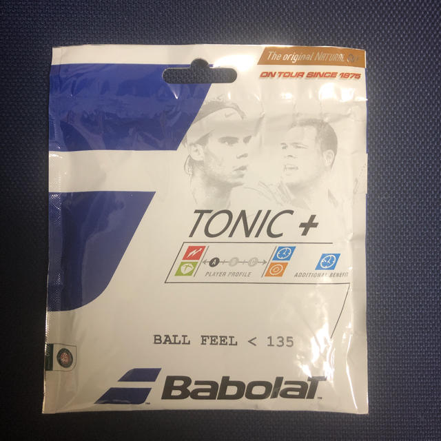 Babolat(バボラ)のテニスガット バボラトニックプラスBF チケットのスポーツ(テニス)の商品写真