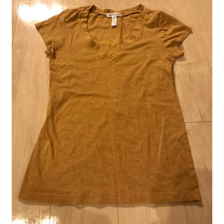 ambiance apparel くすみイエローTシャツ(Tシャツ(半袖/袖なし))