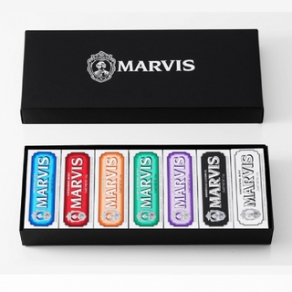 マービス(MARVIS)の新品未使用 MARVIS 7個 セット 25ml プレゼント ギフト(歯磨き粉)