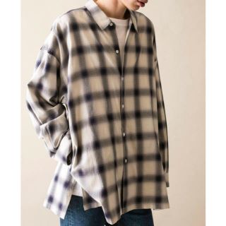 ビューティアンドユースユナイテッドアローズ(BEAUTY&YOUTH UNITED ARROWS)の19ss monkey time OMBRE CHECK LONG SHIRT(シャツ)