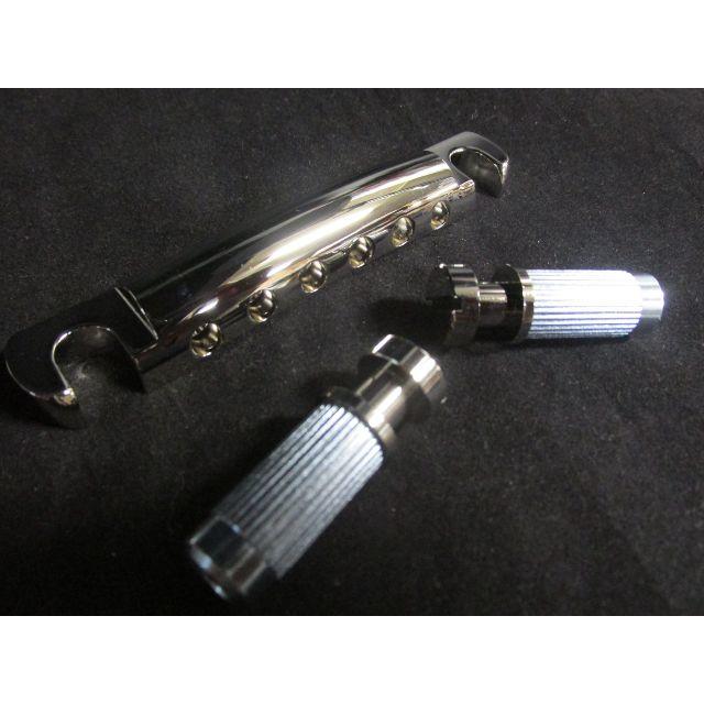 ★新品★GOTOH／GE101A-N◆国産 軽量アルミ テイルピース レスポール 楽器のギター(エレキギター)の商品写真