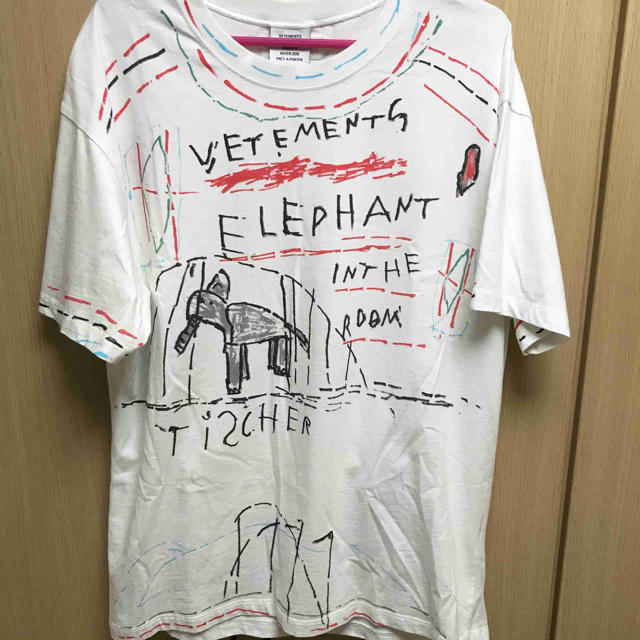 国内正規 18AW VETEMENTS ヴェトモン エレファント Tシャツの通販 by adgjm's shop｜ラクマ