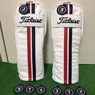 タイトリスト(Titleist)のタイトリスト ヘッドカバーFW用2個セット(ゴルフ)