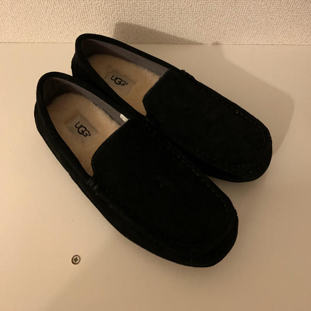 UGG - himawari様専用 UGG モカシン ローファー 25cm 黒 新品の通販 by