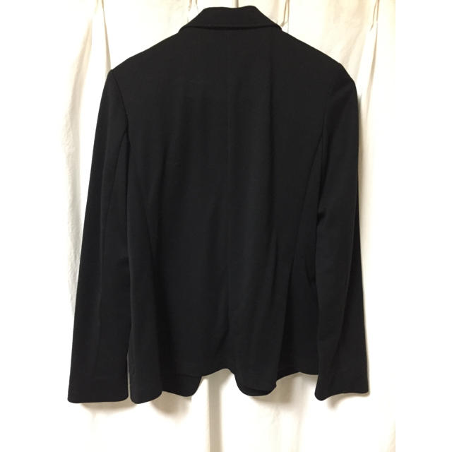 UNIQLO(ユニクロ)のユニクロ ポンチジャケット ブラック レディースのジャケット/アウター(テーラードジャケット)の商品写真