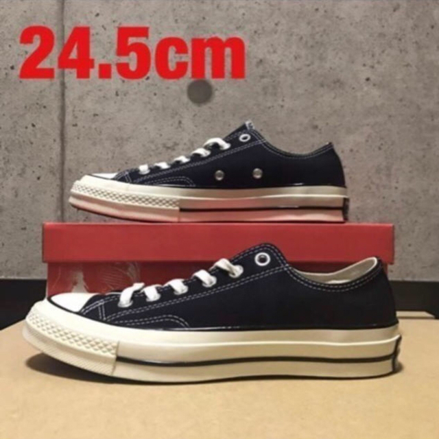 CONVERSE(コンバース)のct70  24.5 白 黒 メンズの靴/シューズ(スニーカー)の商品写真