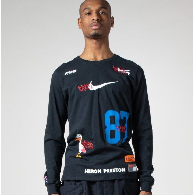 新品M Nike x Heron Preston L/S T-Shirt