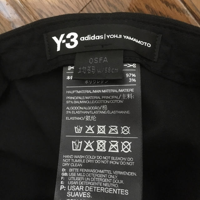 y-3キャップ