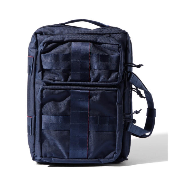 BRIEFING(ブリーフィング)のBRIEFING × BEAMS PLUS / 別注 3WAY BAG NAVY メンズのバッグ(ビジネスバッグ)の商品写真