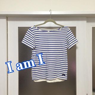 アイアムアイ(I am I)のIamI ボーダーカットソー(カットソー(半袖/袖なし))