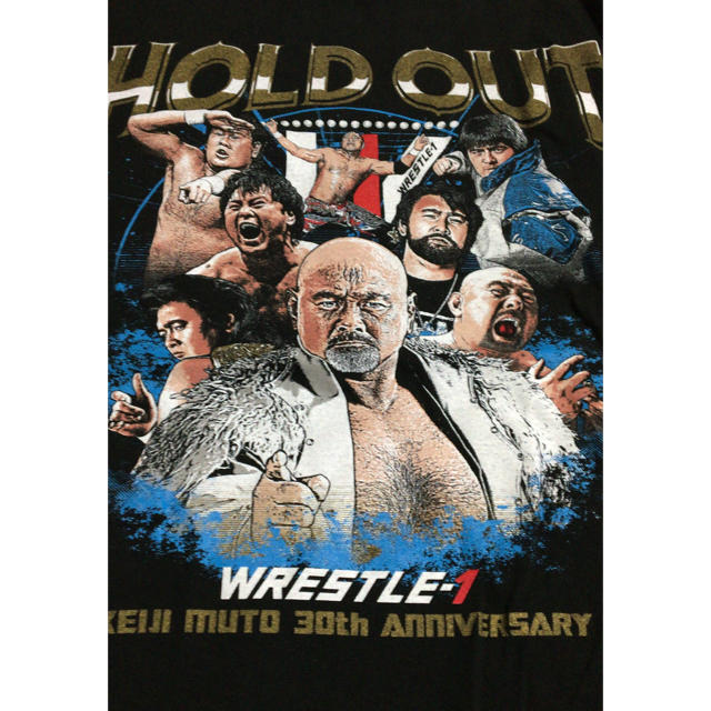 武藤敬司  Tシャツ レッスルワン WRESTLE-1 新日本プロレス  スポーツ/アウトドアのスポーツ/アウトドア その他(格闘技/プロレス)の商品写真