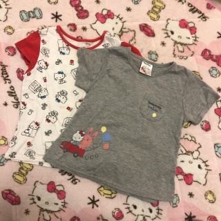 ハローキティ(ハローキティ)のキティちゃんTシャツ2枚セット(Tシャツ/カットソー)