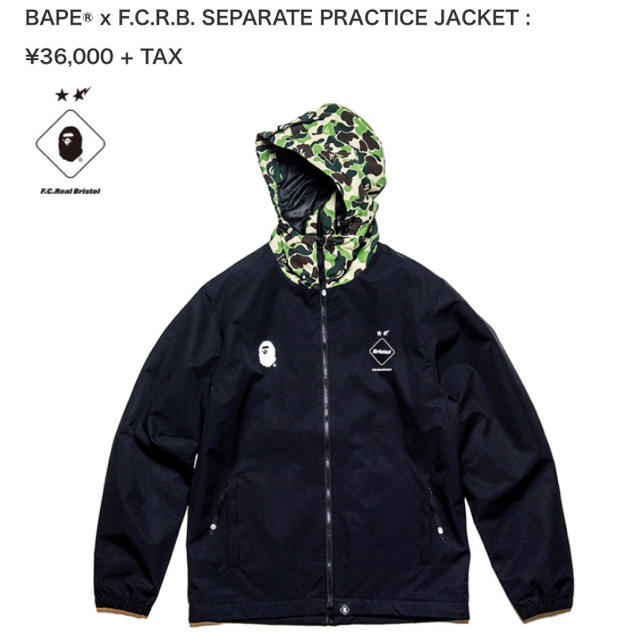 soph. S fcrb bape f.c.r.bジャケット パーカージャケット/アウター