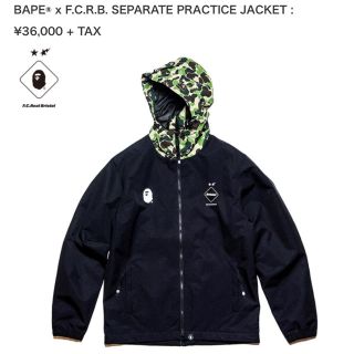 エフシーアールビー(F.C.R.B.)のsoph. S fcrb bape f.c.r.bジャケット パーカー(ナイロンジャケット)