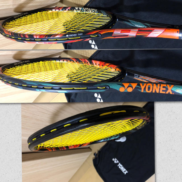 YONEX(ヨネックス)の♠️値下中♠️☆中古状態良好品☆YONEX VCOREDuelG97 G2弱 スポーツ/アウトドアのテニス(ラケット)の商品写真