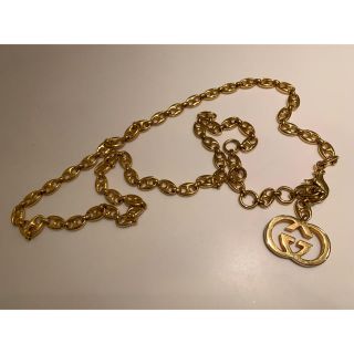 GUCCI チェーンベルト ゴールド グッチ GGロゴ-