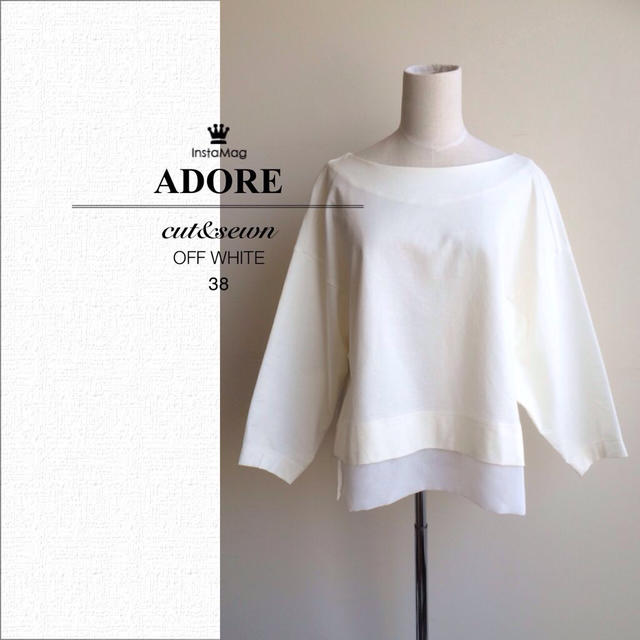 ADORE(アドーア)の新品訳あり ADOREカットソーブラウス レディースのトップス(カットソー(長袖/七分))の商品写真