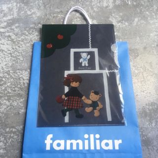 ファミリア(familiar)の【新品】ファミリア   クリアファイル(クリアファイル)