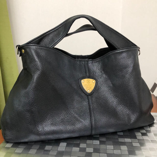 055003● FURLA レザー ショルダー バッグ