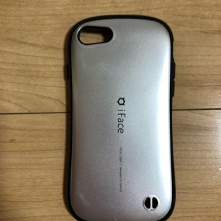 iFace iPhone7 シルバー(iPhoneケース)