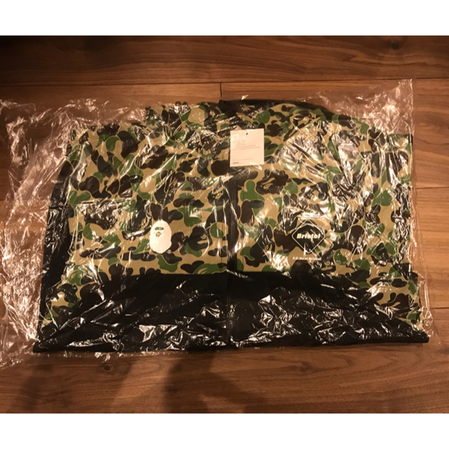 送料無料 正規店購入 BAPE FCRB VENTILATION HOODIE