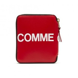 コムデギャルソン(COMME des GARCONS)のCOMME des GARCONS Huge Logo Wallet Red (折り財布)