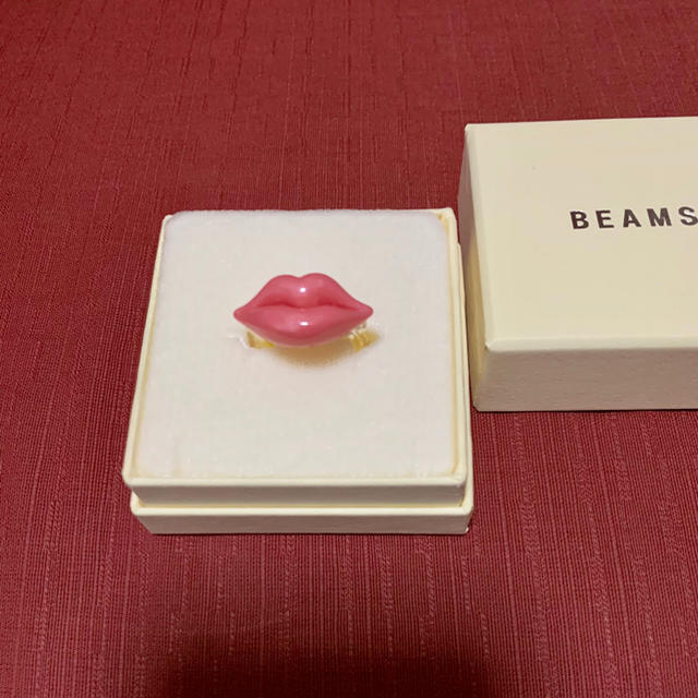 BEAMS(ビームス)のBEAMS ガラスリング レディースのアクセサリー(リング(指輪))の商品写真