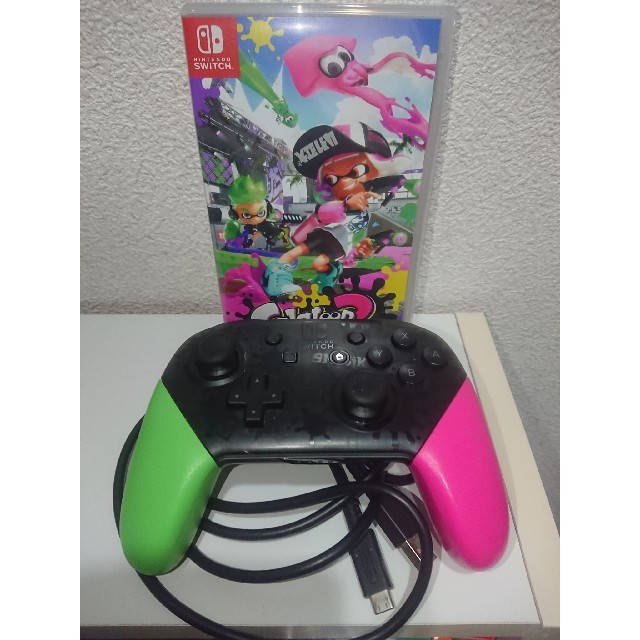 スプラトゥーン セット ソフト&プロコン ニンテンドースイッチ