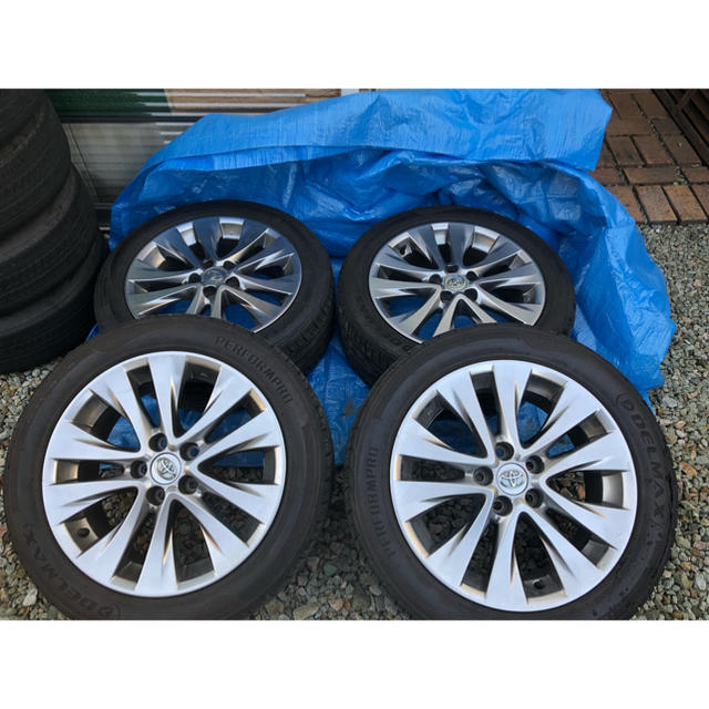世界的に トヨタ - 20ヴェルファイア18インチ純正ホイール ハイグロ