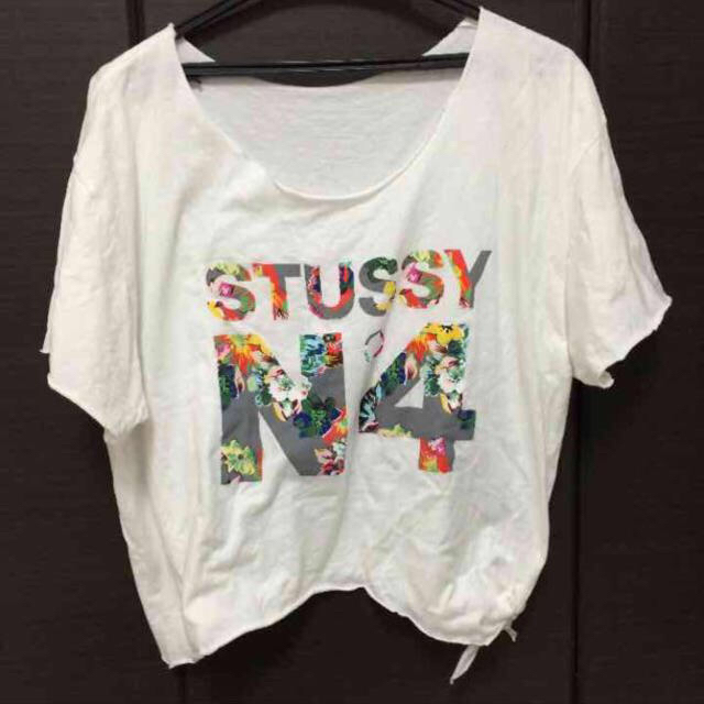 STUSSY(ステューシー)のSTUSSY☆リメイクtee レディースのトップス(Tシャツ(半袖/袖なし))の商品写真